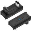 NFHK Adattatore video dati di alimentazione USB 3.1 tipo C da maschio a femmina, a forma di U opposta, angolato sul retro, compatibile con ROG Ally Steam Deck Phone NS Switch