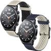 CHULN 2 Pezzis 22mm Cinturino per Xiaomi Mi Watch/Xiaomi Watch S1 Pro/S1 Active/Amazfit Active Max/Balance/Balance 2, 22mm Sportiva Cinturino in Silicone di Ricambio per Smart Watch.