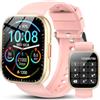 Ddidbi Smartwatch Uomo Donna, 1,85'' Orologio Smartwatch con Effettua/Risposta Chiamate, 112 Modalità Sportive Fitness Tracker con Sonno/Cardiofrequenzimetro, IP68 Smart Watch per Android iOS, Rosa