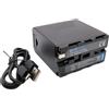 Dot.Foto NP-F950, NP-F960, NP-F970 Premium 7.2v / 7800mAh Batteria Ricaricabile USB-C per Sony DCR-VX2100, DCR-VX9000, HDR-FX1, HDR-FX7, HDR-FX1000, HXR-NX5, NEX-EA50, NEX-FS100