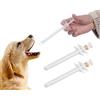SCSpecial Sparapillole per Gatti Cani 2 Pezzi di plastica Pet Pill Poppers Handy Durable Dispenser di Pillole per Animali Domestici Compresse mediche Attrezzo Elettrico per Cani e Gatti Grandi