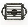 Sungmor Supporto per scaldapiatti per teiera in ghisa resistente per supporto per tealight | Stufa decorativa Tealight Warmer per Villa Yard Balcony-Square