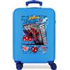 JOUMMA BAGS Spiderman Wall Crawler Trolley Abs 55 Cm 4 Ruote Azzurro