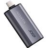 ADATA SSD esterno ADATA SC750 2 TB USB tipo-C 3.2 Gen (3.1 2) Grigio [SC750-2000G-CCBK]