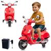 JAMARA 461837 Ride-on Vespa GTS 125 Li-Power 12.6V - Auto elettrica per bambini dai 3 anni in su, auto elettrica, idea regalo per ragazzi e ragazze, ruote di supporto, luce LED