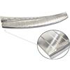 Avisa Protezione paraurti Posteriore in Acciaio Inox Compatibile con Toyota RAV-4 FL 2008-2010 'Ribs'
