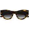 Saint Laurent Occhiali da Sole SL M94 005 Marrone/Grigio Donna 53/20/145