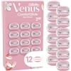Gillette Venus ComfortGlide Spa Breeze - 12 lame di ricambio per rasoi da donna
