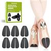 Bukihome Antiscivolo per scarpe migliorano l'aderenza - Bukihome 3 paia Protezione della suola Ridurre l'usura della suola, adesivo a lunga durata Resistente per calzature da uomo/donna (Nero, S)