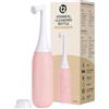 T2 Bottiglia detergente perineale da 500 ml, bidet portatile postpartum per donne, cura intima delicata, con ugello angolato e borsa da viaggio, bottiglia Peri blu (celeste)