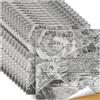 LeapBeast 10PCS 3D Carta da Parati Mattoni,pannelli decorativi 3d per parete,Autoadesiva Wallpaper Brick, Impermeabile Spessore Wallpaper per Cucina Ufficio TV Sfondo (marmo)