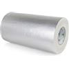 BOMEI PACK Nastro in alluminio butilico impermeabile, 30 cm x 10 m x 1,5 mm (T), nastro sigillante butilico, autoadesivo, per sigillare e fissare perdite, confezione BOMEI
