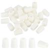 PATIKIL Piedini Griglia Lavello Cucina, Pz30 Piedini Ricambio Protettivi in Gomma da 4mm Idx10mm Od Cestello Protezione Paraurti in Filo Metallico Fondo Cestello Lavello Bianco