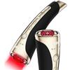 FAQ 103 Diamond - Radiofrequenza viso rassodante - con Diamanti da 0,25 Carati - Dispositivo antirughe con EMS, RF e 8 luci LED - Anti-age - Massaggio viso T-Sonic - Skincare anti-età