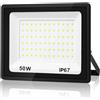 YZYFACAI Faretto Led da Esterno Con 50W，7000K Faro Led da Esterno Bianca Fredda Impermeabile IP67 5000LM LED ， Illuminazione da Parete per Esterni per Giardino, Patio, Garage, Ingresso