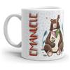 Paolo Chiari Tazza in Ceramica Caffè e Tè, Personalizzata con Nome, Idea Regalo Compleanno per Amici e Familiari, Certificata per Alimenti, Adatta al Microonde, Made in Italy (Emanuele)