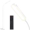 OUTON Lampada da Terra LED Dimmerabile, 12 W/1200 LM, Moderna Lampada da Lettura Regolabile con 4 Temperature di Colore, Telecomando e Controllo Touch, illuminazione per Soggiorno, Camera da letto