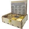 Heilkräuter Manufaktur Scatola per affumicatura con 12 varietà di miscele di incenso, per dormire bene e sognare, 14 x 10 x 4 cm