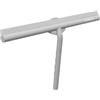 MINISMUS Silicone Doccia Tergivetro, Tira Acqua Doccia, Pulisci Vetri Doccia, Lavavetri - Con Supporto Magnetico, Senza Forature, Autoadesivo, Tergivetro per Finestre (33 cm, Grigio)