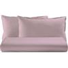 Novia - COLORFUL - Completo Letto Tinta Unita 100% cotone morbido, resistente e duraturo, comfort garantito 1 Piazza, Cipria