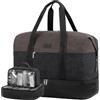 LOVEVOOK Borsa da viaggio da donna, borsa sportiva per il weekend, bagaglio a mano per aereo, borsa per la nascita, borsa per abbigliamento, borsa da viaggio con tasca per scarpe e trousse, 50x38x25cm