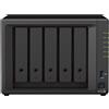 GielleService NAS SERVER TOWER Synology DiskStation DS1522+ NAS 8 GB 5 alloggiamenti Processore AMD