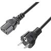 Adam Hall Cables 8101 KA 0200 - Cavo di alimentazione 3 x 0.75 mm², 2 m