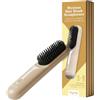 Nyra Beauty Tech Nyra Spazzola Lisciatrice per Capelli Senza Fili/Ricarica USB-C/Rivestimento in Ceramica/Temperatura 140-200 °C/Portatile/Display LED/Autonomia di 40 min/Lisciatura Rapida e Naturale