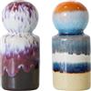 HK LIVING - Set sale e pepe 70s ceramics - Multicolore - Gres smaltato