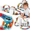 NUKied Car Racing Track Circuito Auto Bambino 184 Pezzi Pista Macchinine Giochi Bambini 3 Anni Luminosa Elettriche Auto Giocattolo Flessibile Pista Macchinine Macchinine Giocattolo per Bambini 3 4 5 6 Anni
