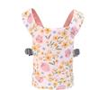 Miracle Baby Marsupio per bambole per bambini, Trasporto anteriore e posteriore con cinghie regolabili per ragazze, accessori per bambole imbottite per bambini, 100% cotone, Fragola