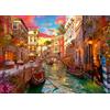 Ravensburger - Romanticismo Venezia - Puzzle da 1000 pezzi - Colori fantastici e vivaci - Pittoresca scena di Venezia - Grassetto, romantico e luminoso - Puzzle per adulti