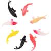 TOYANDONA 8 pezzi Mini Koi Pesce Miniatura Figure 1:12 Koi Pesce Fata Accessori Per Micro Paesaggi