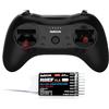 Radiolink T8S trasmettitore RC a 8 canali da 2,4 GHz e Ricevitore R8EF RX,Telecomando e Controller,Batteria Integrata per Quad/Aeroplano/Auto/Barca e Altro (modalità 2 Mano Sinistra Non autocentrata)