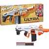 NERF Ultra Select Fully Motorized Blaster, Fire for Distance or Accuracy, Includes Clips and Darts, Compatible Only Ultra Darts