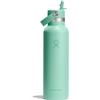 Hydro Flask - Standard Flex Straw Cap 621 ml (21 oz) Bottle - Acciaio Inox, Ermetico, Compatibile con Portabicchieri - Isolato Freddo 24 Ore - Mermaid Green