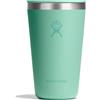 Hydro Flask - All Around Tumbler Press-In Lid 473 ml (16 oz) - Antischizzo, Antiperdita, Compatibile con Portabicchieri - Mantiene le Bevande Fredde per 24 Ore & Calde per 12 Ore - Mermaid Green