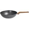 Tognana Wild Stone,Wok 1 manico 28 cm, alluminio, grigio