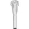 Hapihom 7C - Bocchino per tromba, bocchino premium, ricambio per strumenti musicali per principianti, giocatori professionali, argento 7c
