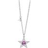 Mabina Gioielli - Collana Donna - Girocollo stella con tormalina sintetica - 553516