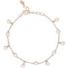 Mabina Gioielli - Bracciale Donna - Bracciale in argento rosato con zircone - 533316