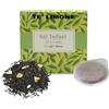 Caffè Vulcanus Gli Infusi Tè Nero al Limone, 50 Cialde in Carta Filtro ESE 44, Infuso Naturale in Foglia, Confezione da 5 Buste Sigillate