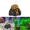 Horolas Decorazioni Acquario Vulcano, Ornamento Acquario Acqua Dolce Vasca per i Pesci Vulcano Pietra a Pompa di Ossigeno