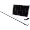 Vtac Plafoniera led per esterni con pannello solare e sensore di movimento
