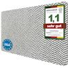 DOMOPRIMA homeware DOMOPRIMA Zerbino in microfibra, 80 x 50 cm, grigio talpa, lavabile, in microfibra, antiscivolo e extra assorbente, piatto 7 mm, per ingresso, corridoio, cucina, bagno e animali domestici