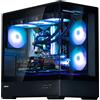 ZALMAN Case Zalman P30 Mini Tower mATX Vetro Temperato Nero/Bianco