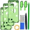 iStable Adesivo Cover Posteriore Compatibile con Samsung Galaxy S10e Nastro di Ricambio Pre-Tagliato per Sportello Batteria, Kit Colla Biadesiva SM-G970F/DS (Confezione da 3)