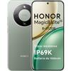 HONOR Magic8 Lite Smartphone 5G, 8+512GB, Tripla Resistenza-IP69K, 7500 mAh, Fotocamera AI 108 MP con OIS, Display AMOLED da 6.79 Pollici Cellulari, AI Intelligente, Dual SIM, NFC, Forest Green