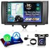 ETLFUCyber 【DAB/DAB+】Autoradio Android 15 8 Core 4G+64G per Mercedes Benz Smart Fortwo 2011-2015, autoradio touchscreen 9 pollici con Carplay wireless e Android Auto/GPS/WiFi/Bluetooth 5.0/32EQ/radio FM AM RDS