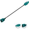 Vecys Fakra Z Cavo Fakra Z Maschio a Fakra Z Femmina RF Cavo Coassiale 6in/15cm Fakra Z Femmina a Maschio Veicolo Antenna Cavi di Prolunga RG174 per Auto Stereo GPS Navigazione